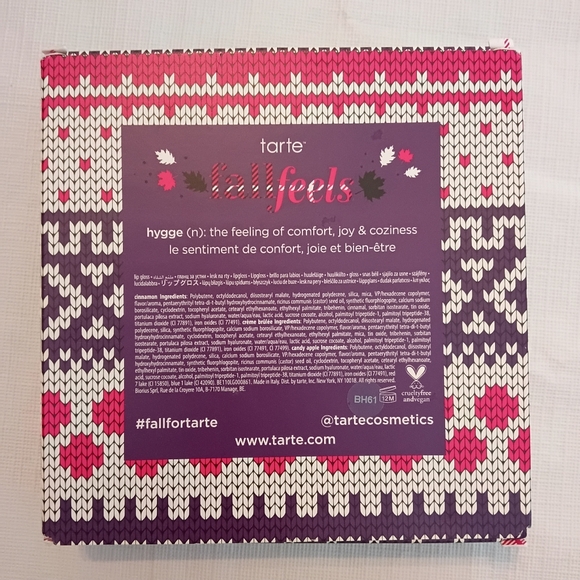 Tarte hygge & kisses tarteist REMIX Lip Gloss Trio hygge & kisses tarteis  NEW - Picture 4 of 5